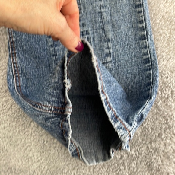 Zana Di Vintage Jeans Women's 20 Distressed Patchwork Baggy Denim Hip Hop 90's - Picture 9 of 16